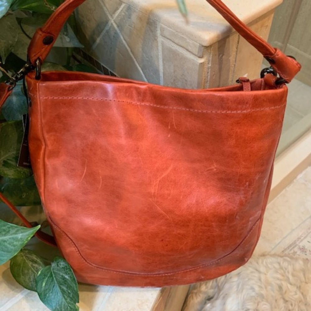 NWT - FRYE Melissa Hobo - SOLD OUT Burnt Orange
